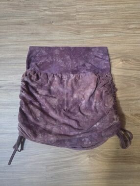 Fusion Threads Collective Hemp Cinch Mini Skirt Size Large